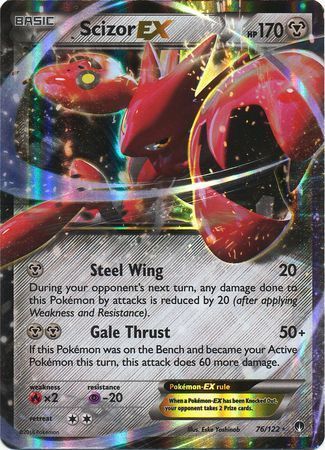 Scizor EX (76/122) (Jumbo Card) [XY: BREAKpoint] | GnG Games