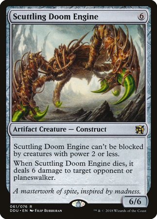 Scuttling Doom Engine [Duel Decks: Elves vs. Inventors] | GnG Games