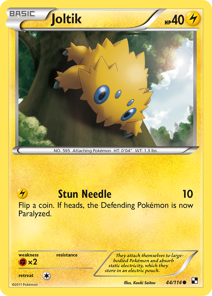 Joltik (44/114) [Black & White: Base Set] | GnG Games