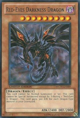 Red-Eyes Darkness Dragon [WCPP-EN009] Rare | GnG Games