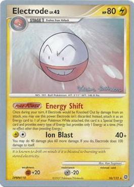 Electrode LV.42 (26/132) (Intimidation - Tristan Robinson) [World Championships 2008] | GnG Games
