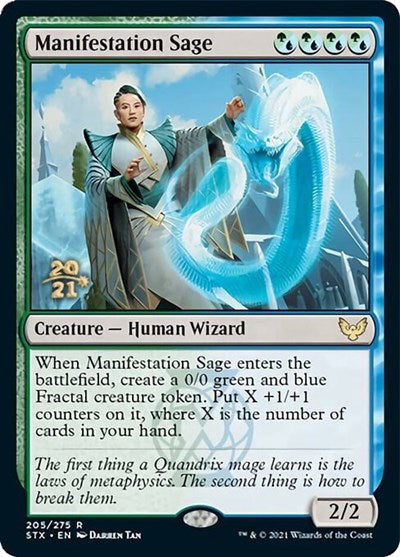 Manifestation Sage [Strixhaven: School of Mages Prerelease Promos] | GnG Games