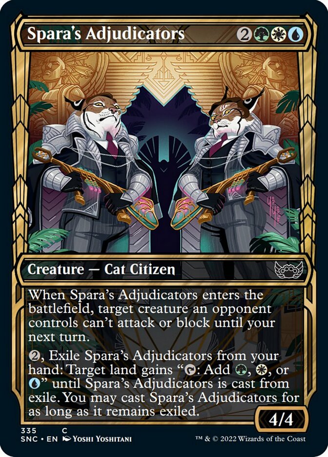 Spara's Adjudicators (Showcase Golden Age) [Streets of New Capenna] | GnG Games