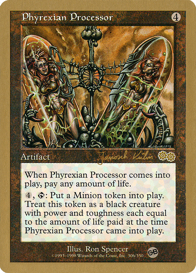 Phyrexian Processor (Janosch Kuhn) (SB) [World Championship Decks 2000] | GnG Games