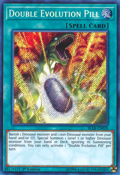 Double Evolution Pill [BLLR-EN028] Secret Rare | GnG Games