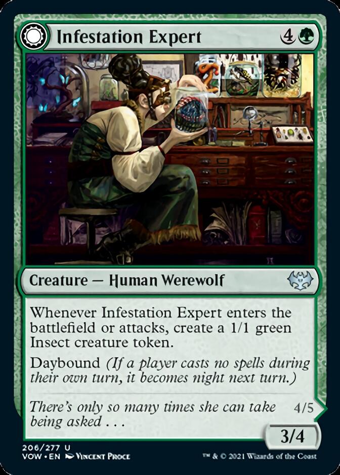 Infestation Expert // Infested Werewolf [Innistrad: Crimson Vow] | GnG Games