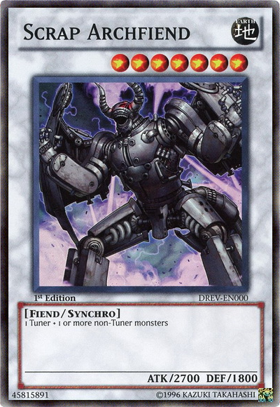 Scrap Archfiend [DREV-EN000] Super Rare | GnG Games