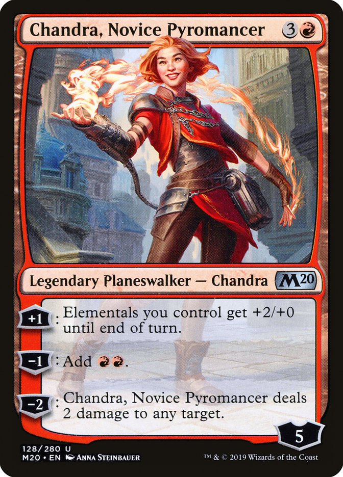 Chandra, Novice Pyromancer [Core Set 2020] | GnG Games