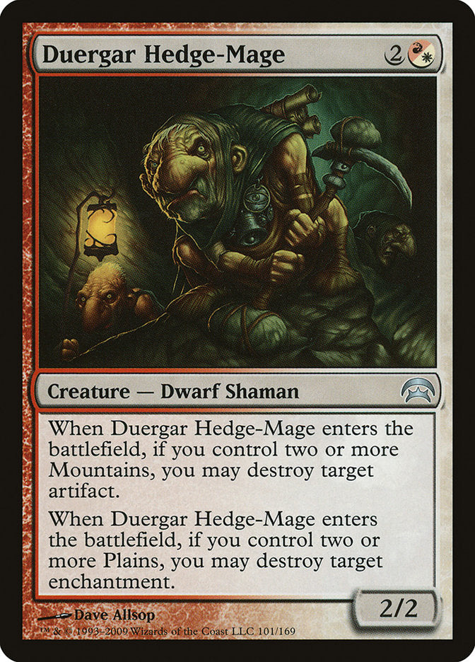 Duergar Hedge-Mage [Planechase] | GnG Games