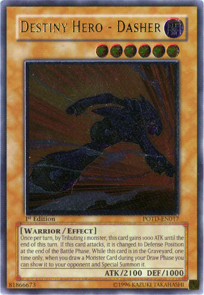 Destiny Hero - Dasher (UTR) [POTD-EN017] Ultimate Rare | GnG Games