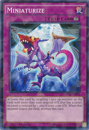 Miniaturize (Shatterfoil) [BP03-EN206] Common | GnG Games