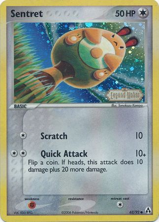 Sentret (62/92) (Stamped) [EX: Legend Maker] | GnG Games