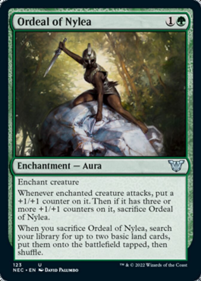 Ordeal of Nylea [Kamigawa: Neon Dynasty Commander] | GnG Games