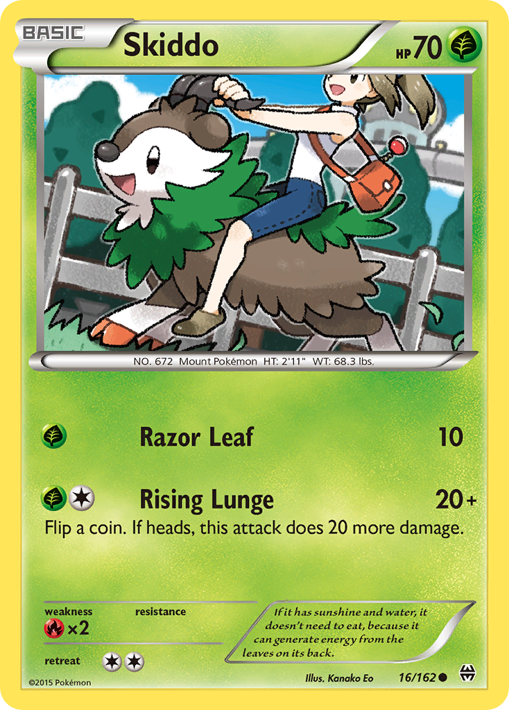 Skiddo (16/162) [XY: BREAKthrough] | GnG Games