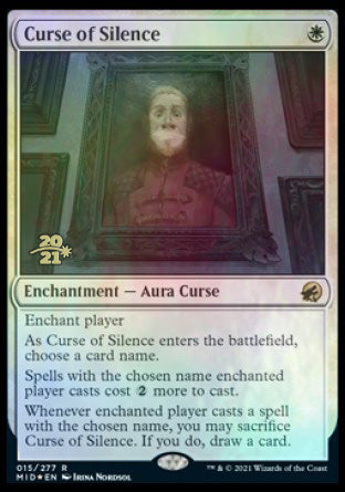 Curse of Silence [Innistrad: Midnight Hunt Prerelease Promos] | GnG Games