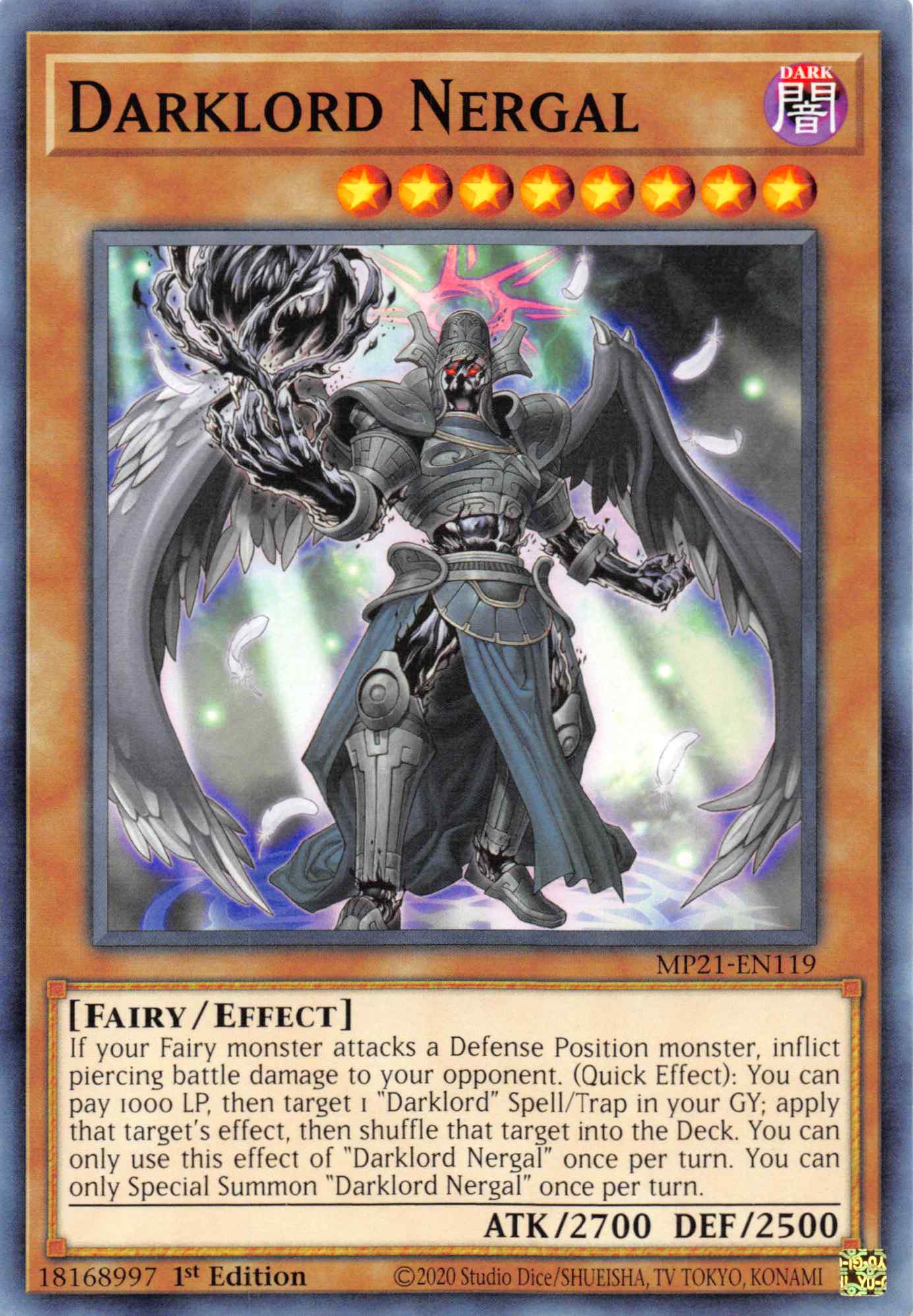 Darklord Nergal [MP21-EN119] Common | GnG Games