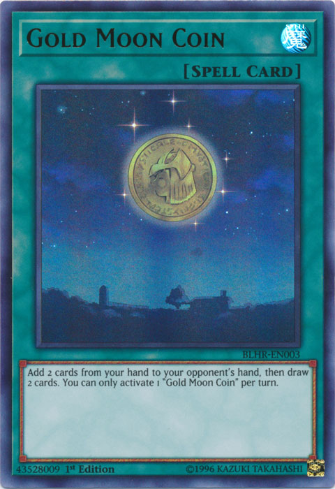 Gold Moon Coin [BLHR-EN003] Ultra Rare | GnG Games