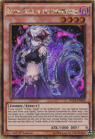 Isolde, Belle of the Underworld [PGL2-EN010] Gold Secret Rare | GnG Games