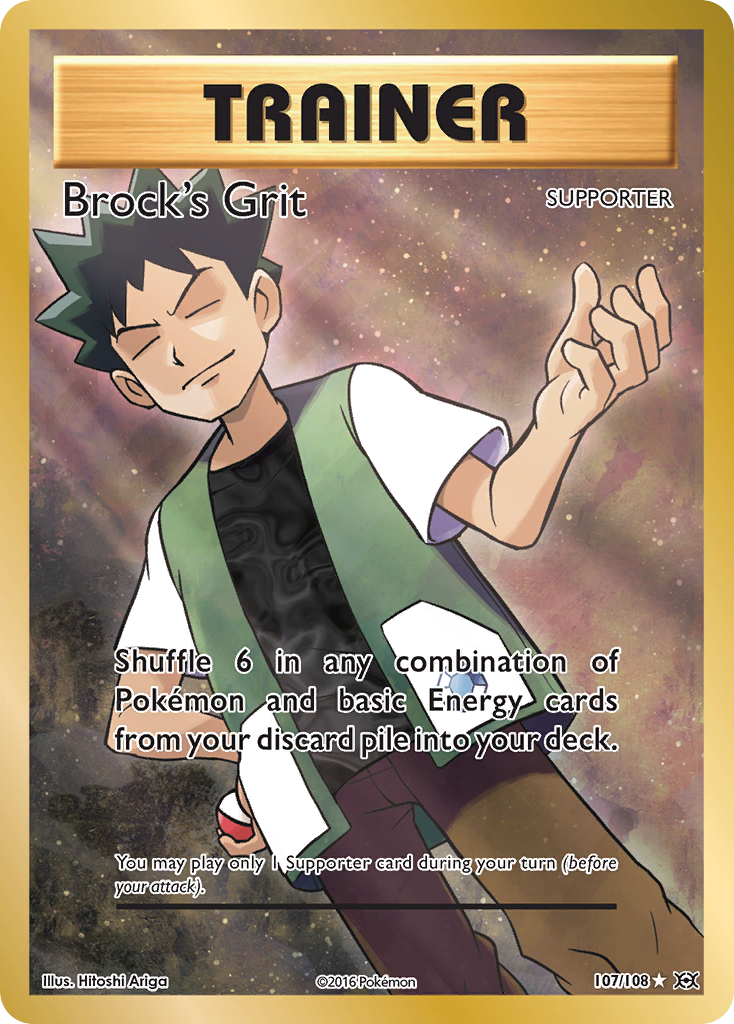 Brock's Grit (107/108) [XY: Evolutions] | GnG Games