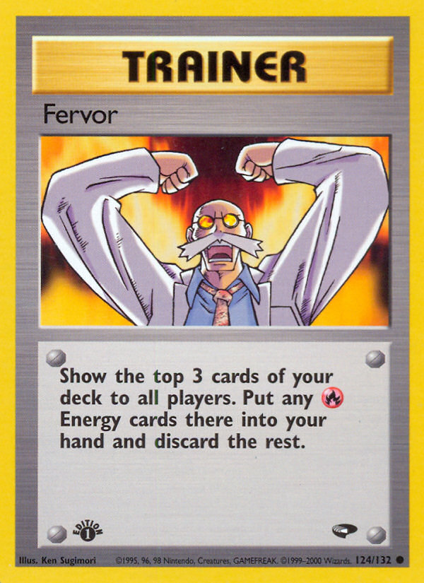 Fervor (124/132) [Gym Challenge 1st Edition] | GnG Games