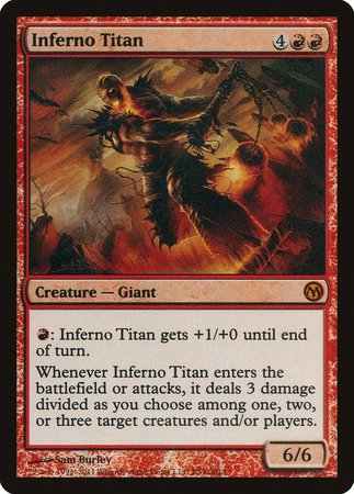 Inferno Titan [Duels of the Planeswalkers 2011 Promos ] | GnG Games