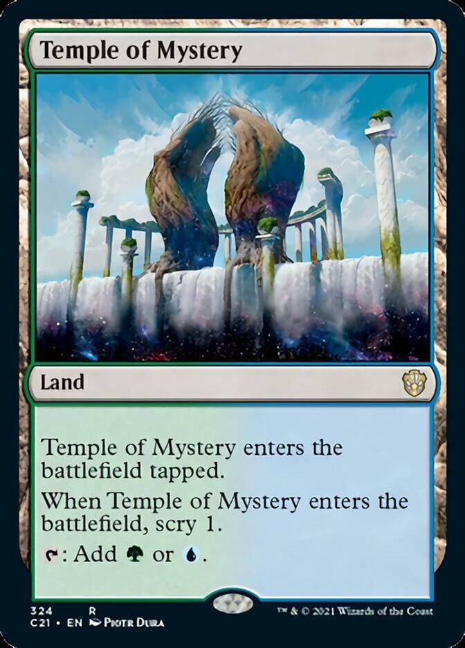 Temple of Mystery [Commander 2021] | GnG Games