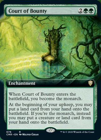 Court of Bounty (Extended Art) [Commander Legends] | GnG Games
