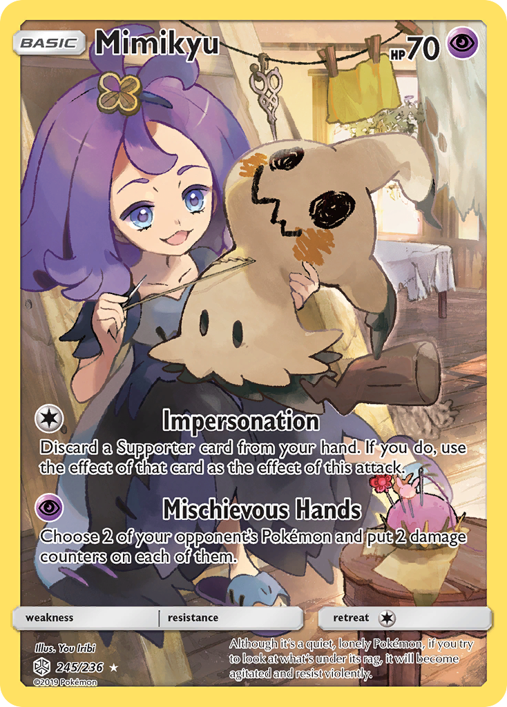 Mimikyu (245/236) [Sun & Moon: Cosmic Eclipse] | GnG Games