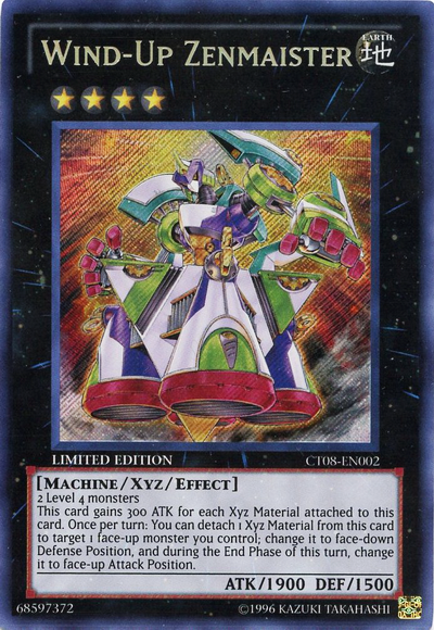 Wind-Up Zenmaister [CT08-EN002] Secret Rare | GnG Games