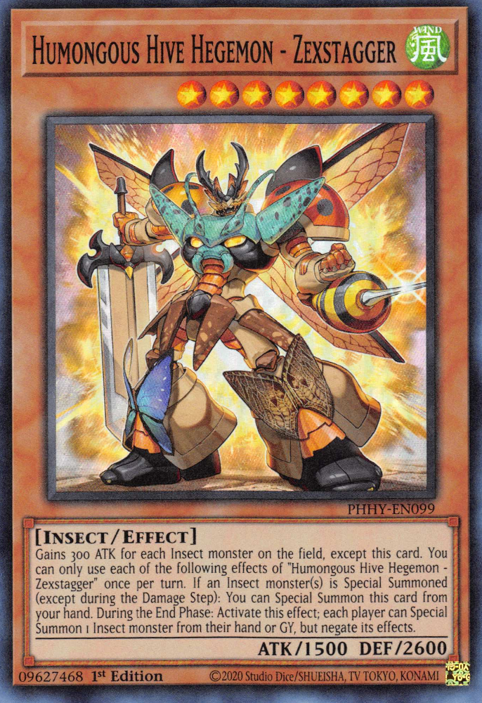 Humongous Hive Hegemon - Zexstagger [PHHY-EN099] Super Rare | GnG Games