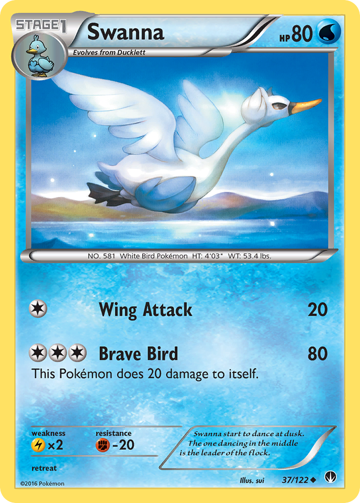 Swanna (37/122) [XY: BREAKpoint] | GnG Games