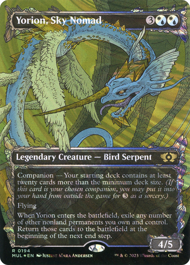 Yorion, Sky Nomad (Halo Foil) [Multiverse Legends] | GnG Games