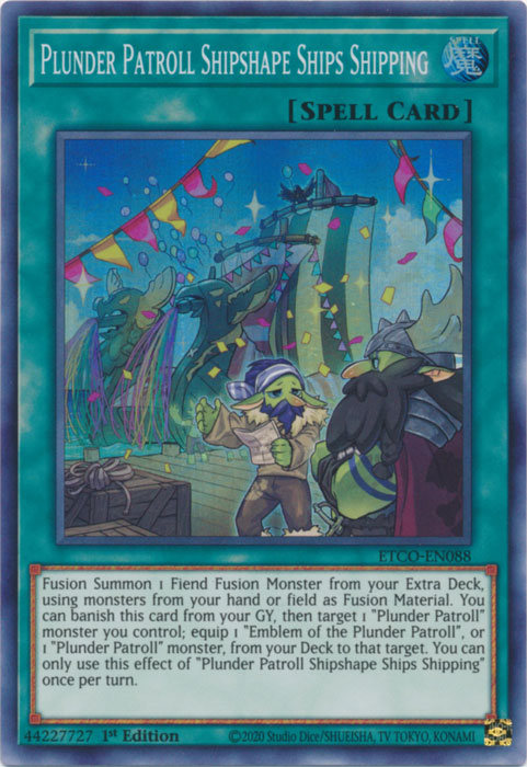 Plunder Patroll Shipshape Ships Shipping [ETCO-EN088] Super Rare | GnG Games