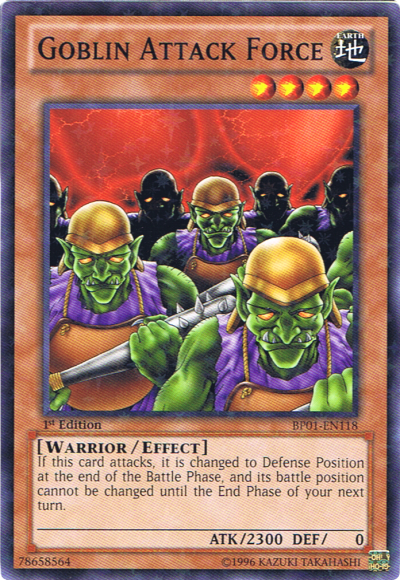 Goblin Attack Force [BP01-EN118] Starfoil Rare | GnG Games