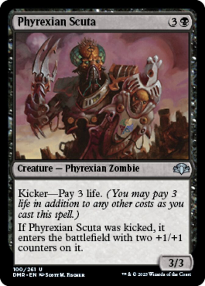 Phyrexian Scuta [Dominaria Remastered] | GnG Games