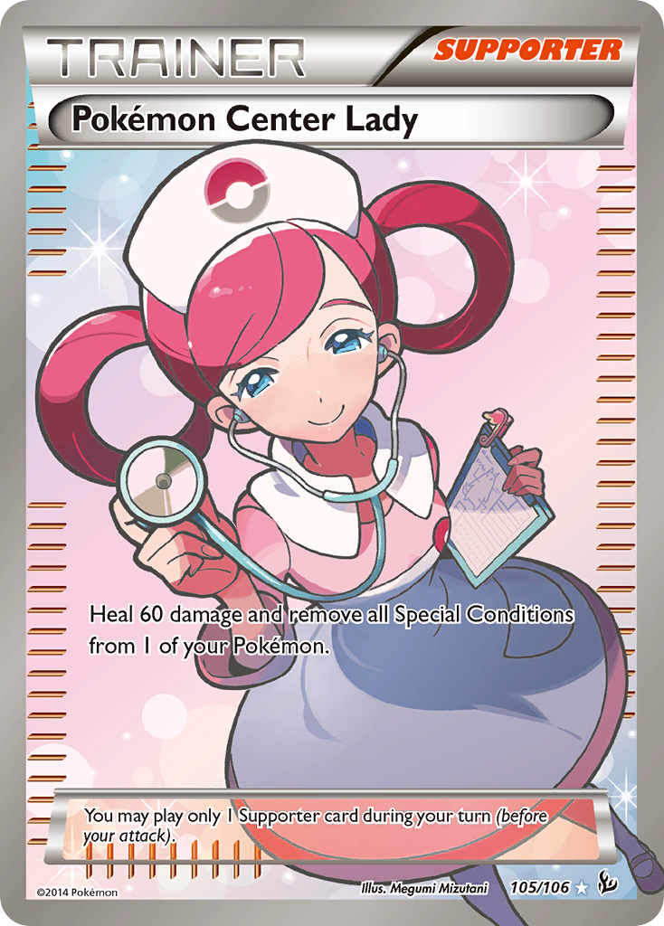 Pokemon Center Lady (105/106) [XY: Flashfire] | GnG Games