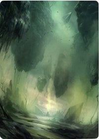 Swamp 1 Art Card [Zendikar Rising Art Series] | GnG Games