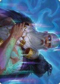 Alrund, God of the Cosmos Art Card [Kaldheim: Art Series] | GnG Games