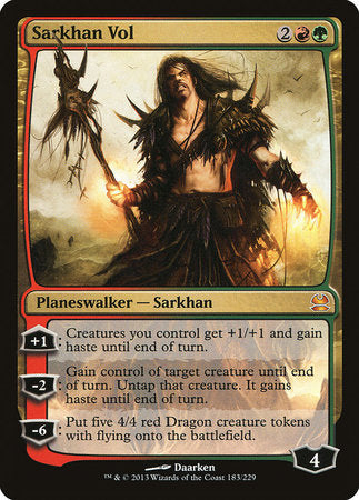 Sarkhan Vol [Modern Masters] | GnG Games