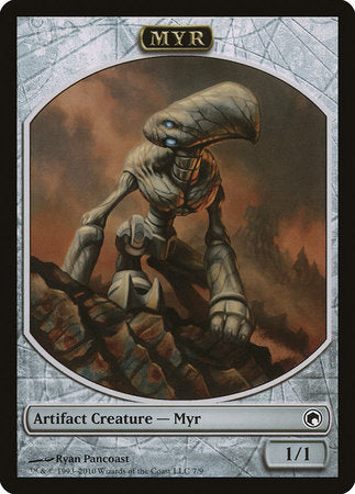 Myr Token [Scars of Mirrodin Tokens] | GnG Games