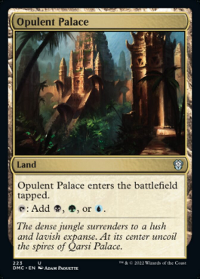 Opulent Palace [Dominaria United Commander] | GnG Games