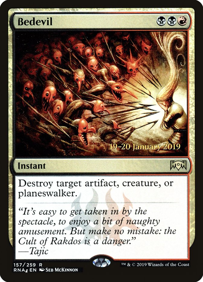 Bedevil [Ravnica Allegiance Prerelease Promos] | GnG Games