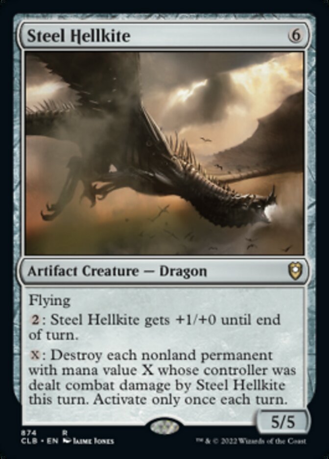 Steel Hellkite [Commander Legends: Battle for Baldur's Gate] | GnG Games