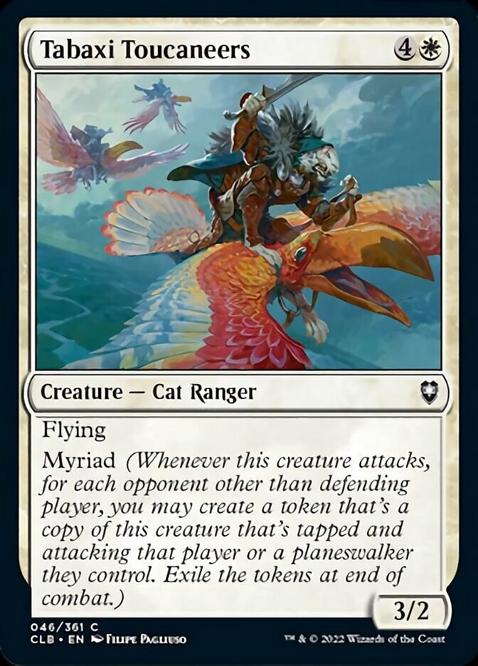 Tabaxi Toucaneers [Commander Legends: Battle for Baldur's Gate] | GnG Games