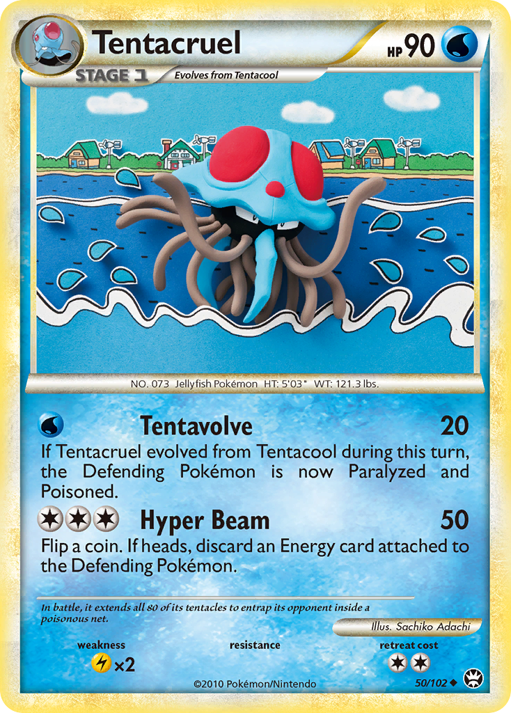 Tentacruel (50/102) [HeartGold & SoulSilver: Triumphant] | GnG Games