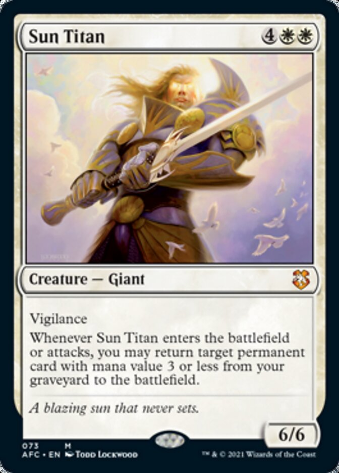 Sun Titan [Dungeons & Dragons: Adventures in the Forgotten Realms Commander] | GnG Games