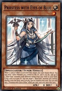 Priestess with Eyes of Blue [LDS2-EN007] Common | GnG Games