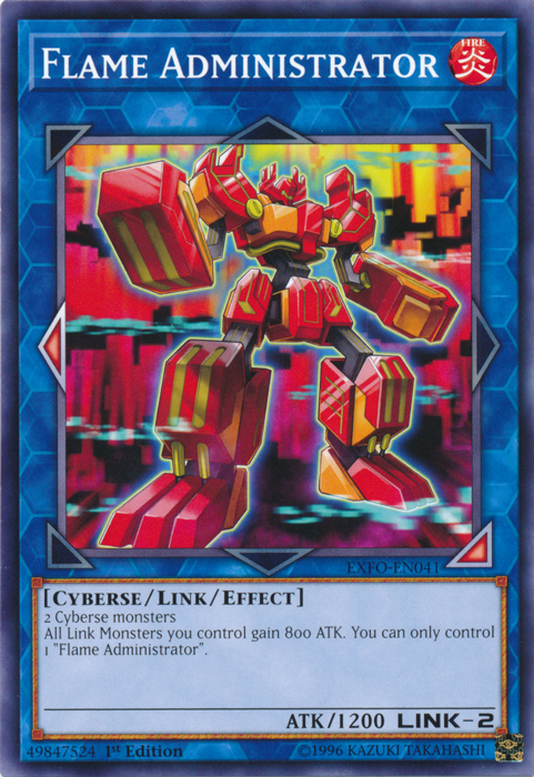 Flame Administrator [EXFO-EN041] Common | GnG Games