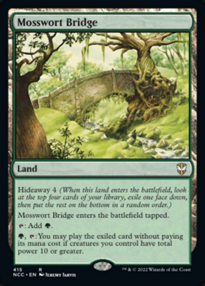 Mosswort Bridge [Streets of New Capenna Commander] | GnG Games