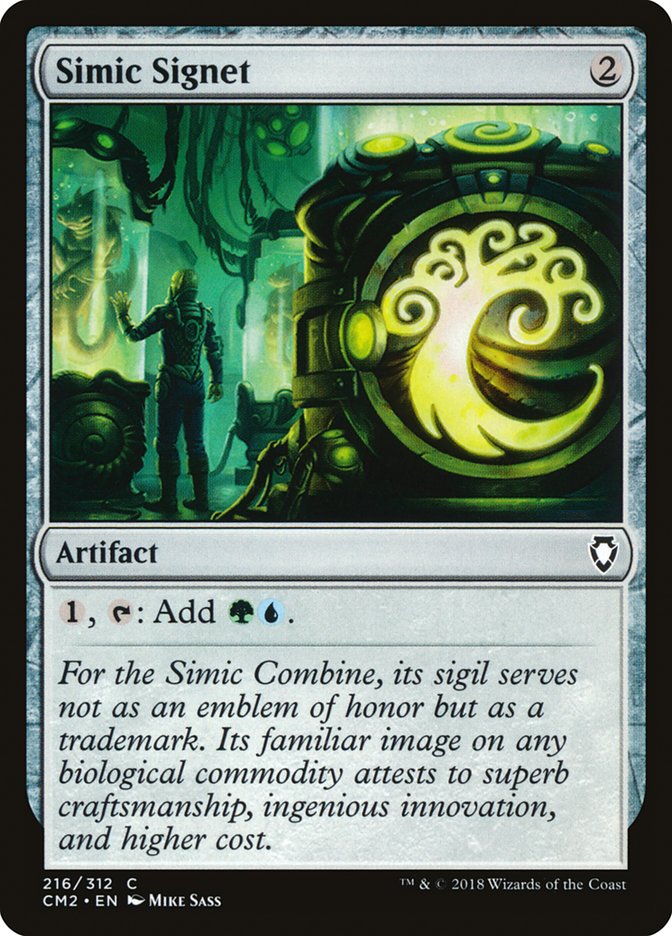 Simic Signet (216/312) [Commander Anthology Volume II] | GnG Games